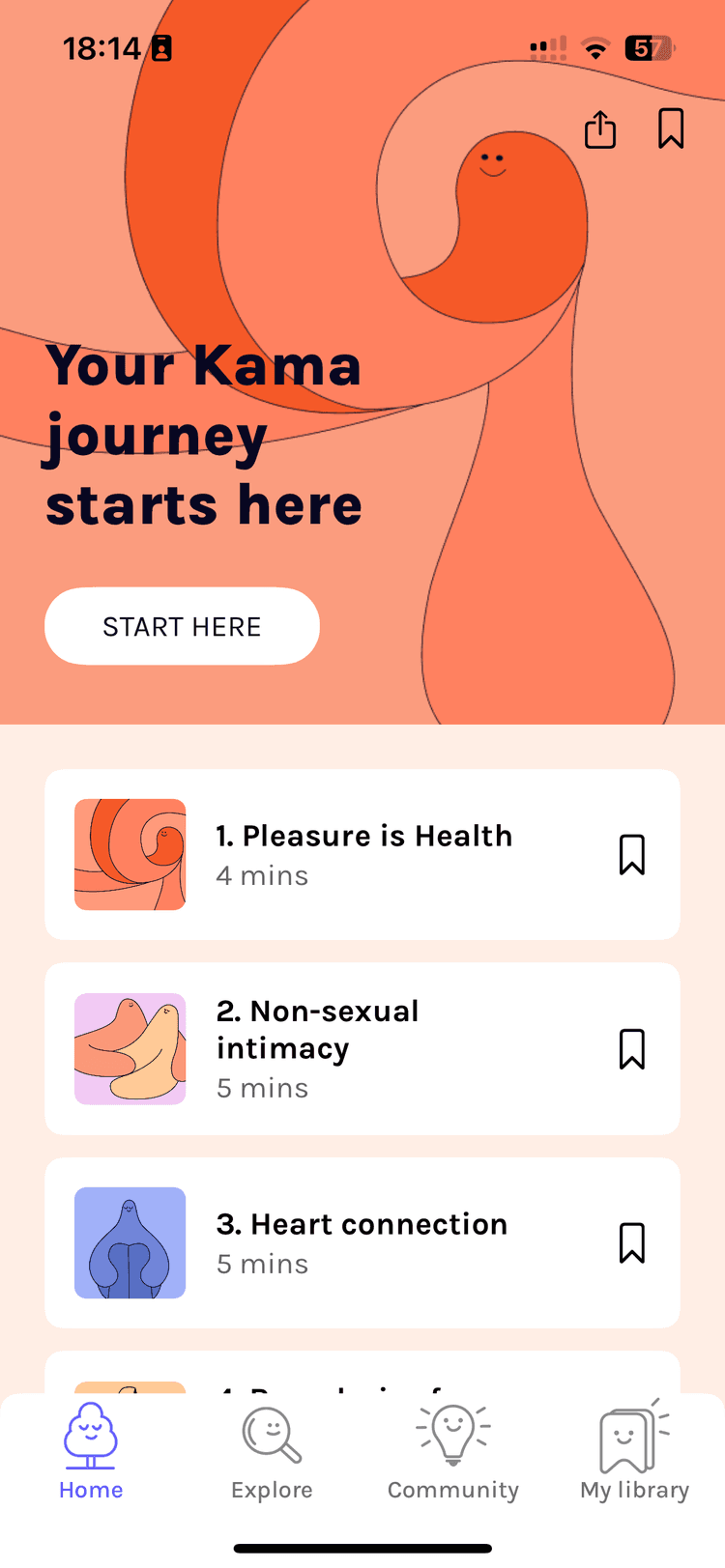 The Kama app