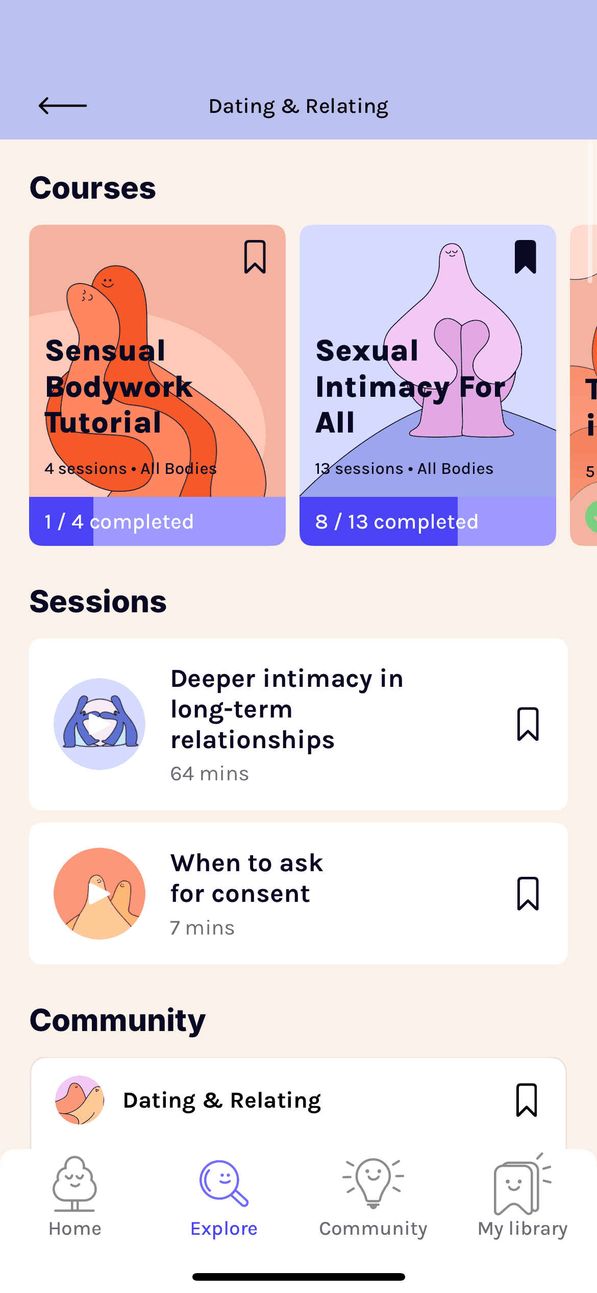 Dating and relating